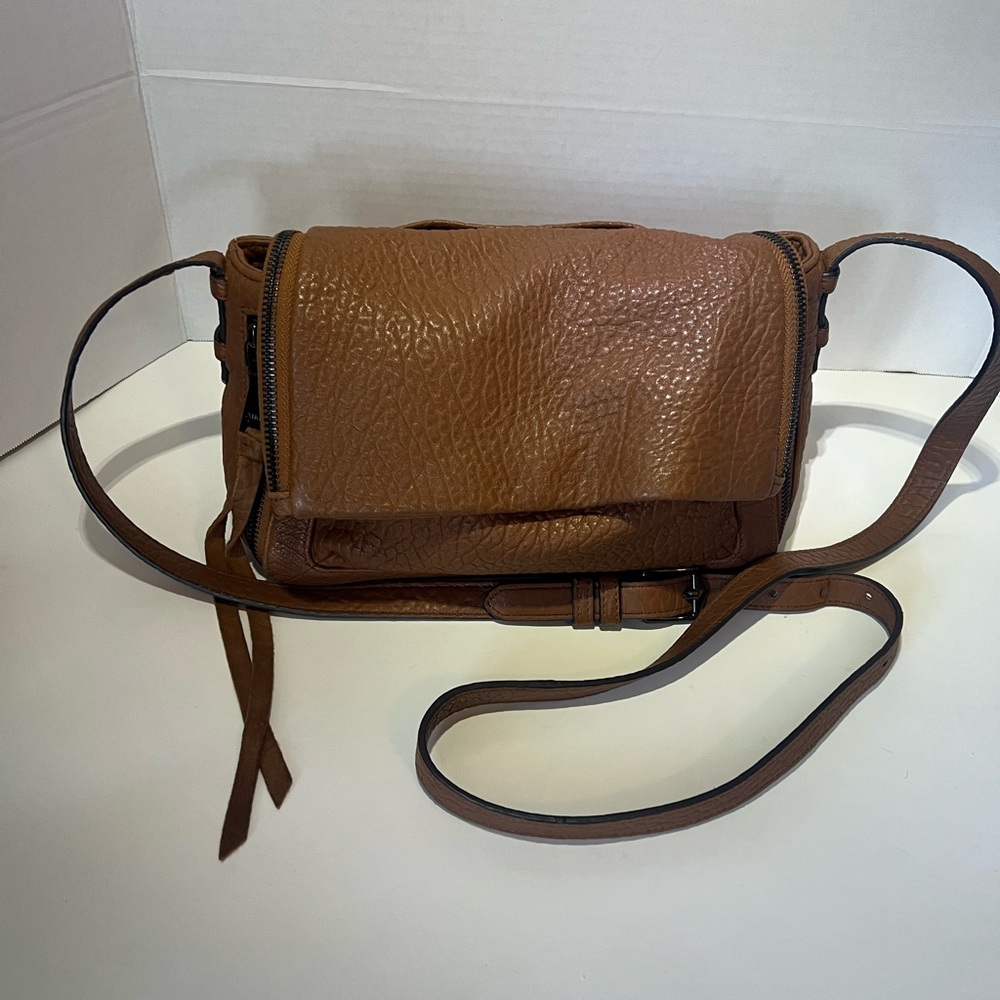 Aimee Kestenberg Tan Leather Crossbody Bag
